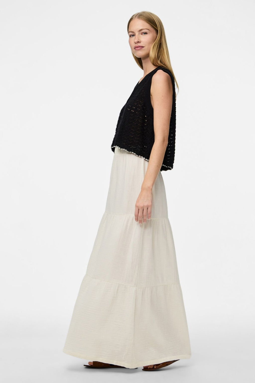 Sikka Maxi Skirt - Cloud Dancer