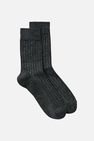 Kamala Glitterstrømper - Navy Blazer