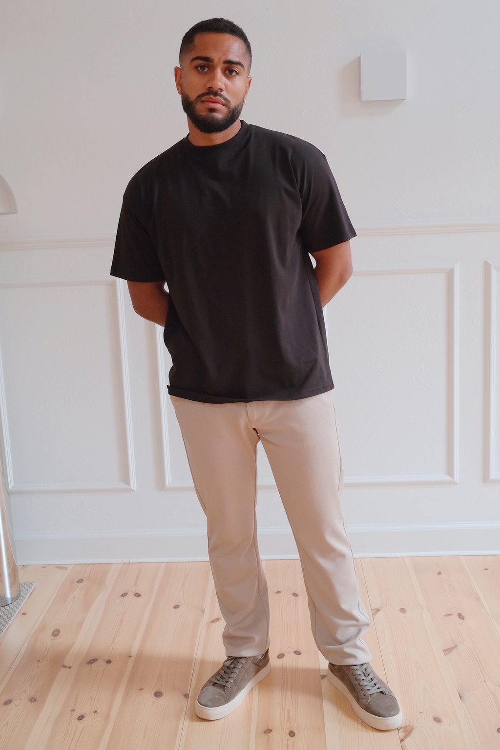 Heavy Boxfit Tee - Sort