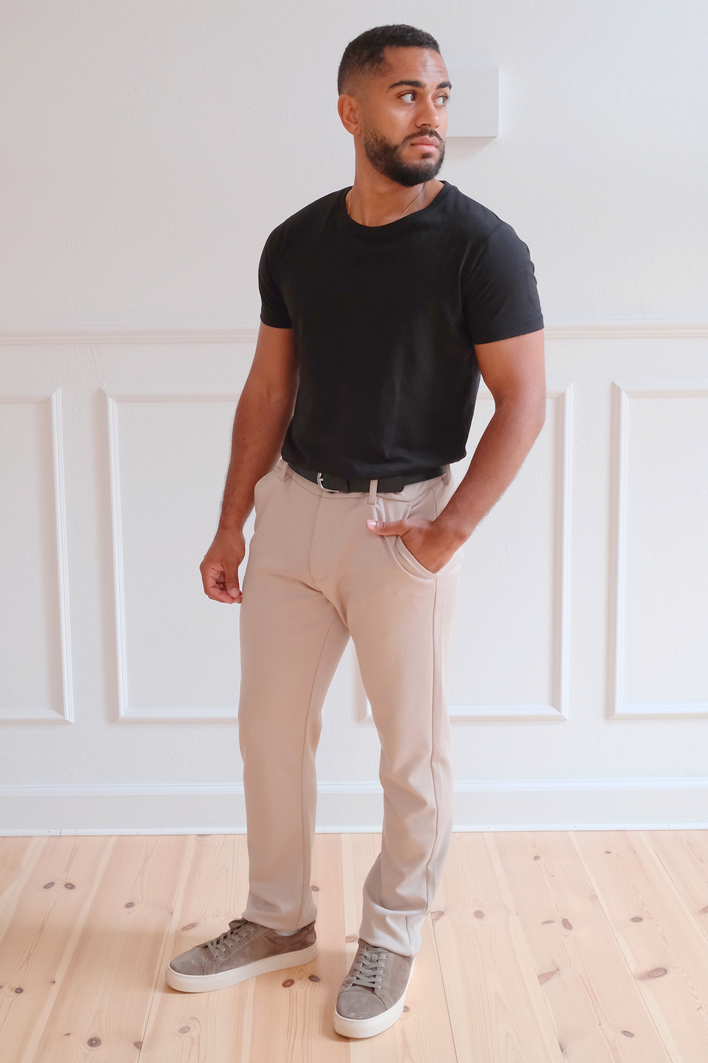 Heavy Boxfit Tee - Sort