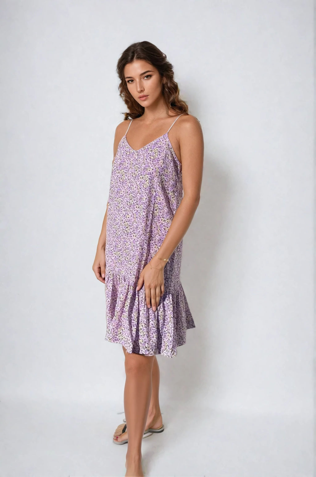 Star Singlet Kjole - Lemon Meringue