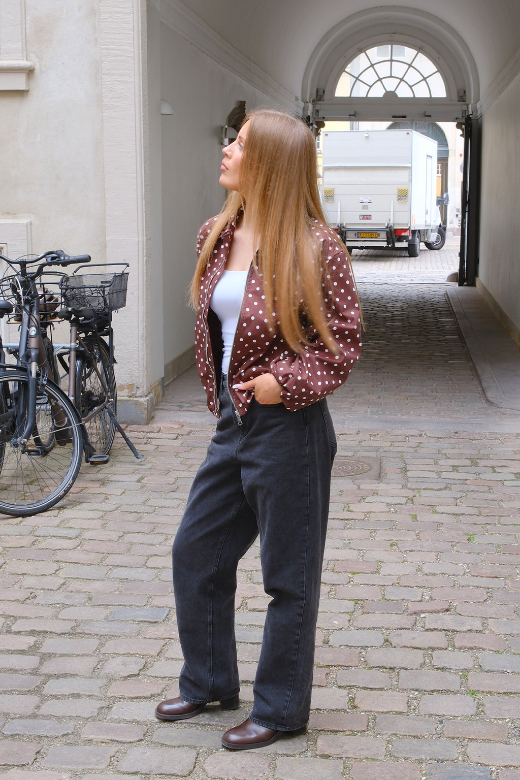 Isabel Jakke - Brun