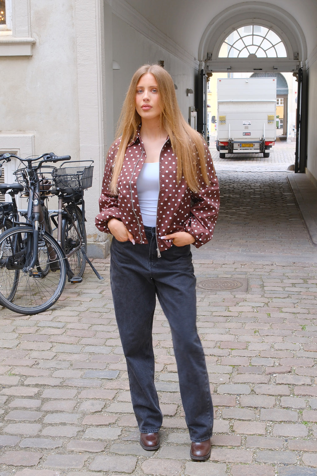Isabel Jakke - Brun
