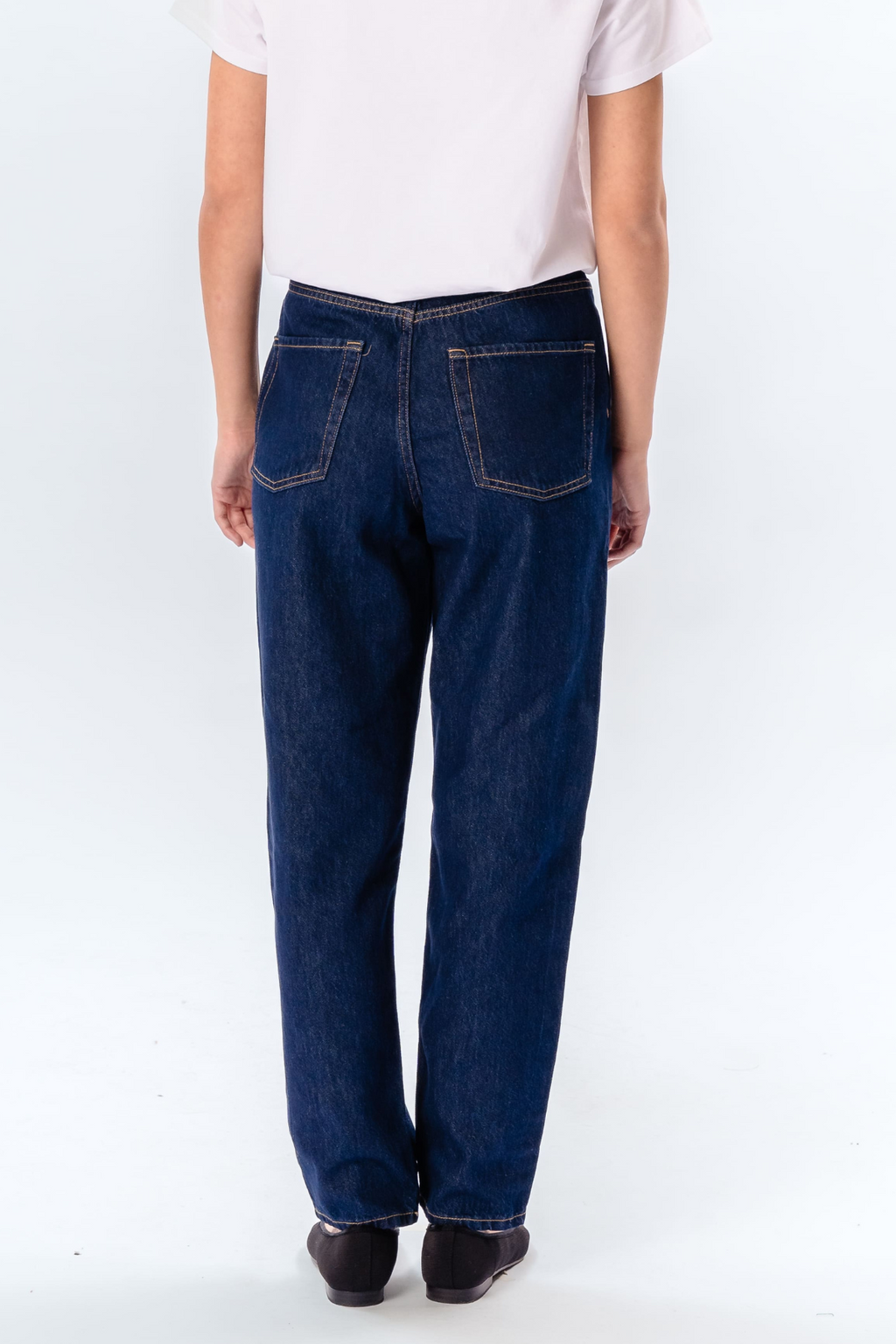 De Originale Performance Mom Jeans - Dark Blue Denim