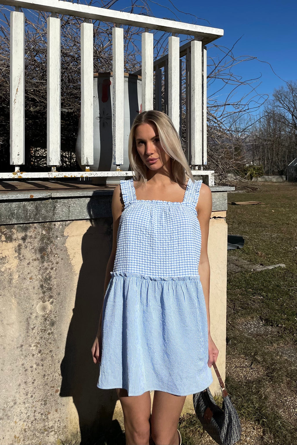 Nio poplin dress