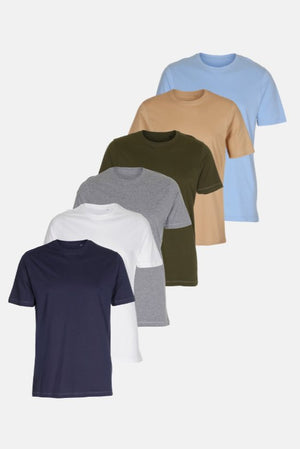 Økologisk Basic T-shirts 6 stk. (V.I.P)