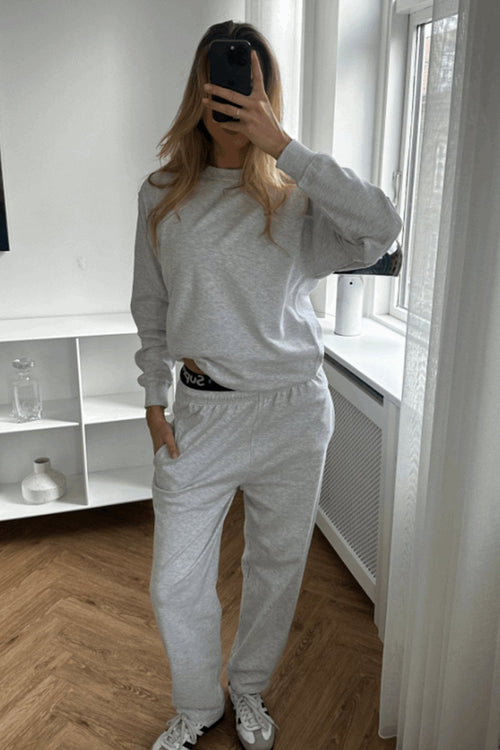 Original Sweatsuit (Light Grey) - Package Deal (Women) - TeeShoppen Group™ - Sweatsuit - TeeShoppen