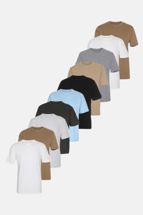 Oversized T-Shirt – Women's Package Deal (10 pcs.) - TeeShoppen Group™ - T-shirt - TeeShoppen