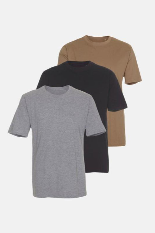 Oversized T-shirts - Package Deal (3 pcs.) - TeeShoppen Group™ - T-shirt - TeeShoppen