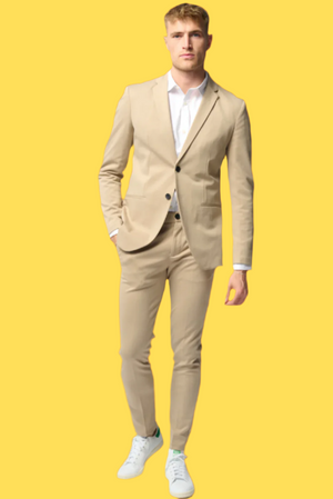 Det Originale Performance Jakkesæt - Sand (V.I.P)