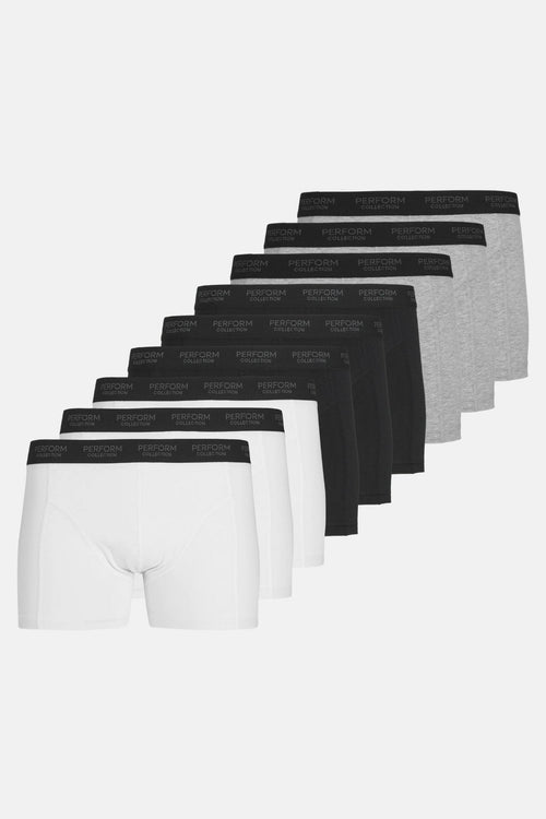 Performance Trunks - Package Deal (9 pcs.) - TeeShoppen Group™ - Underwear - TeeShoppen