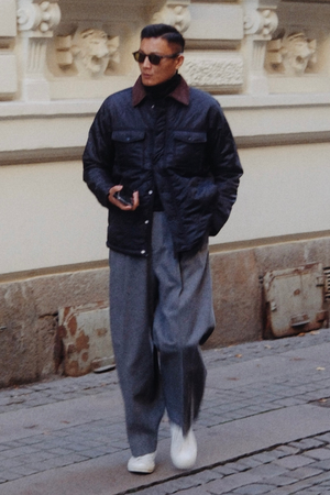 Quiltet Jakke - Navy