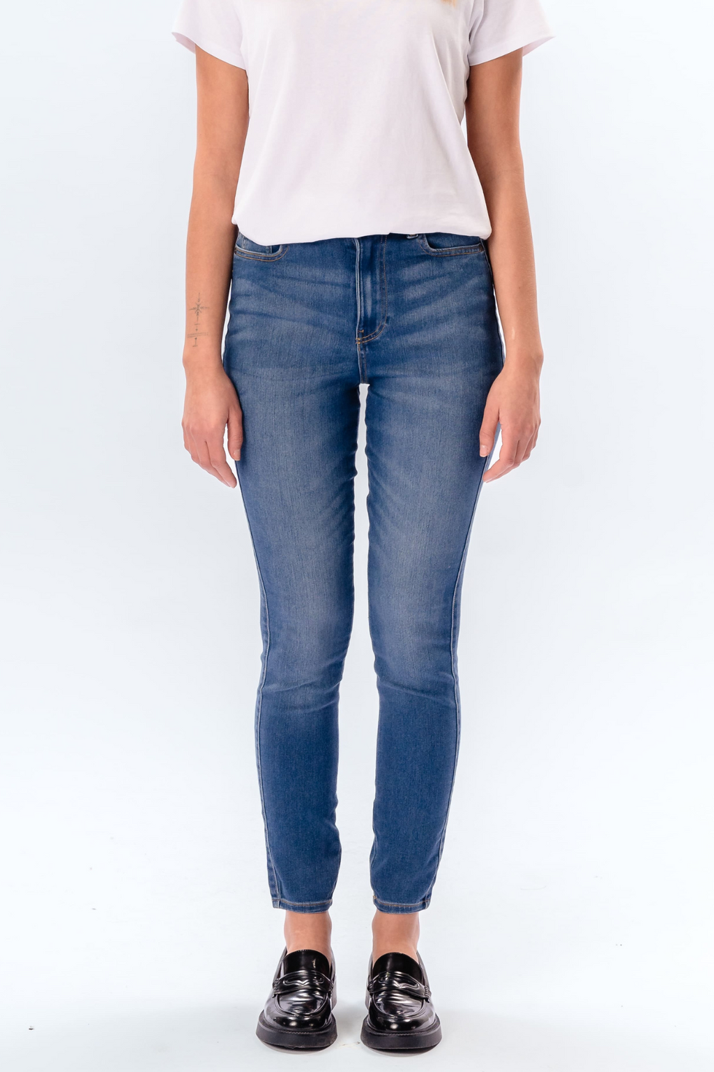 De Originale Performance Skinny Jeans - Light Blue Denim