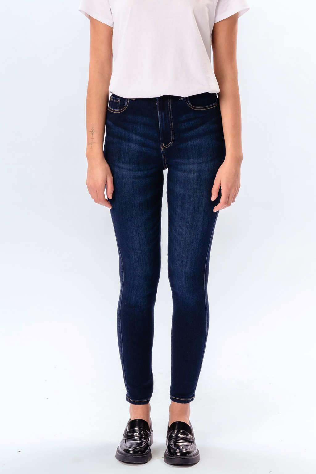 De Originale Performance Skinny Jeans - Dark Blue Denim