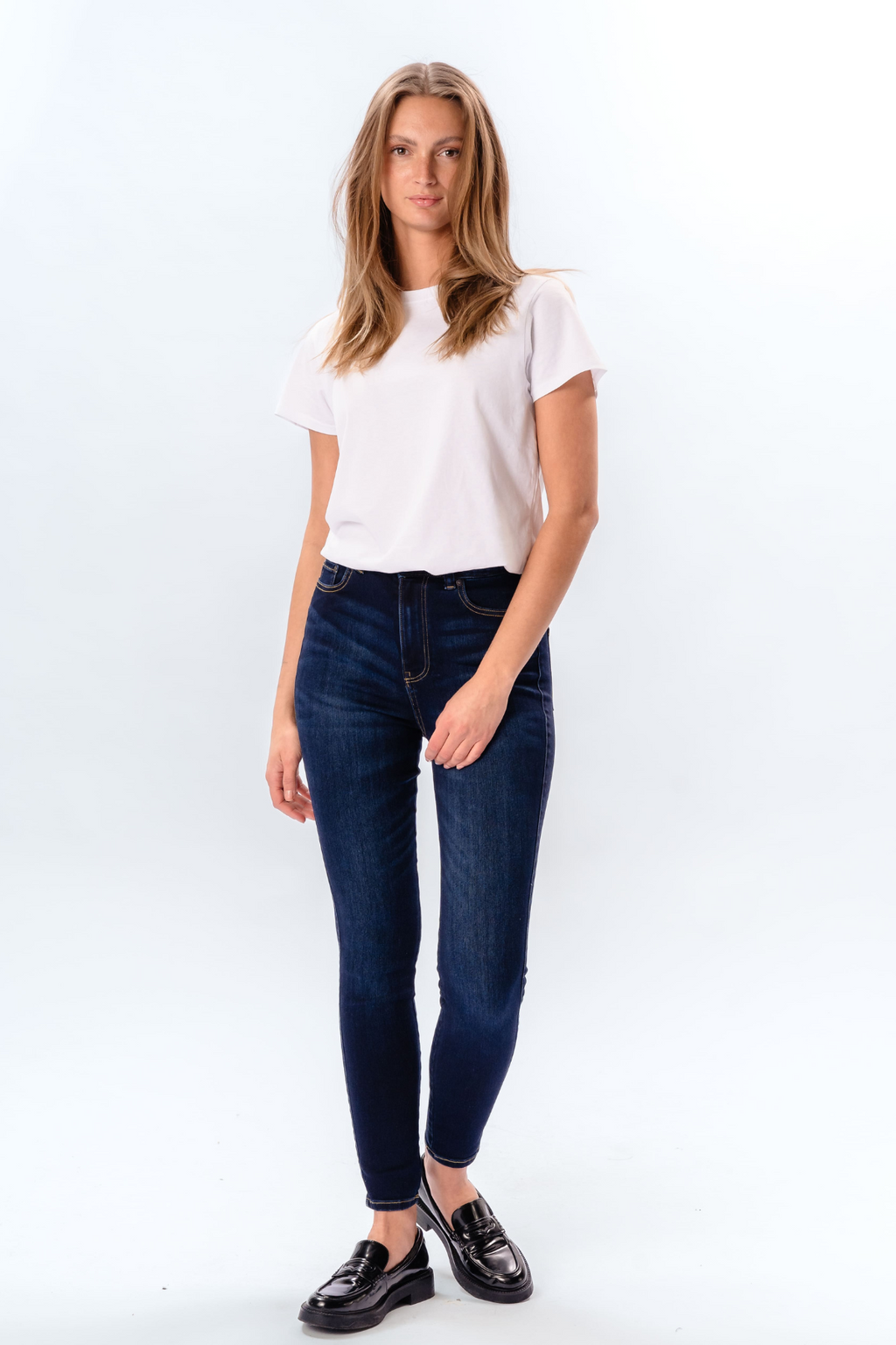 De Originale Performance Skinny Jeans - Dark Blue Denim