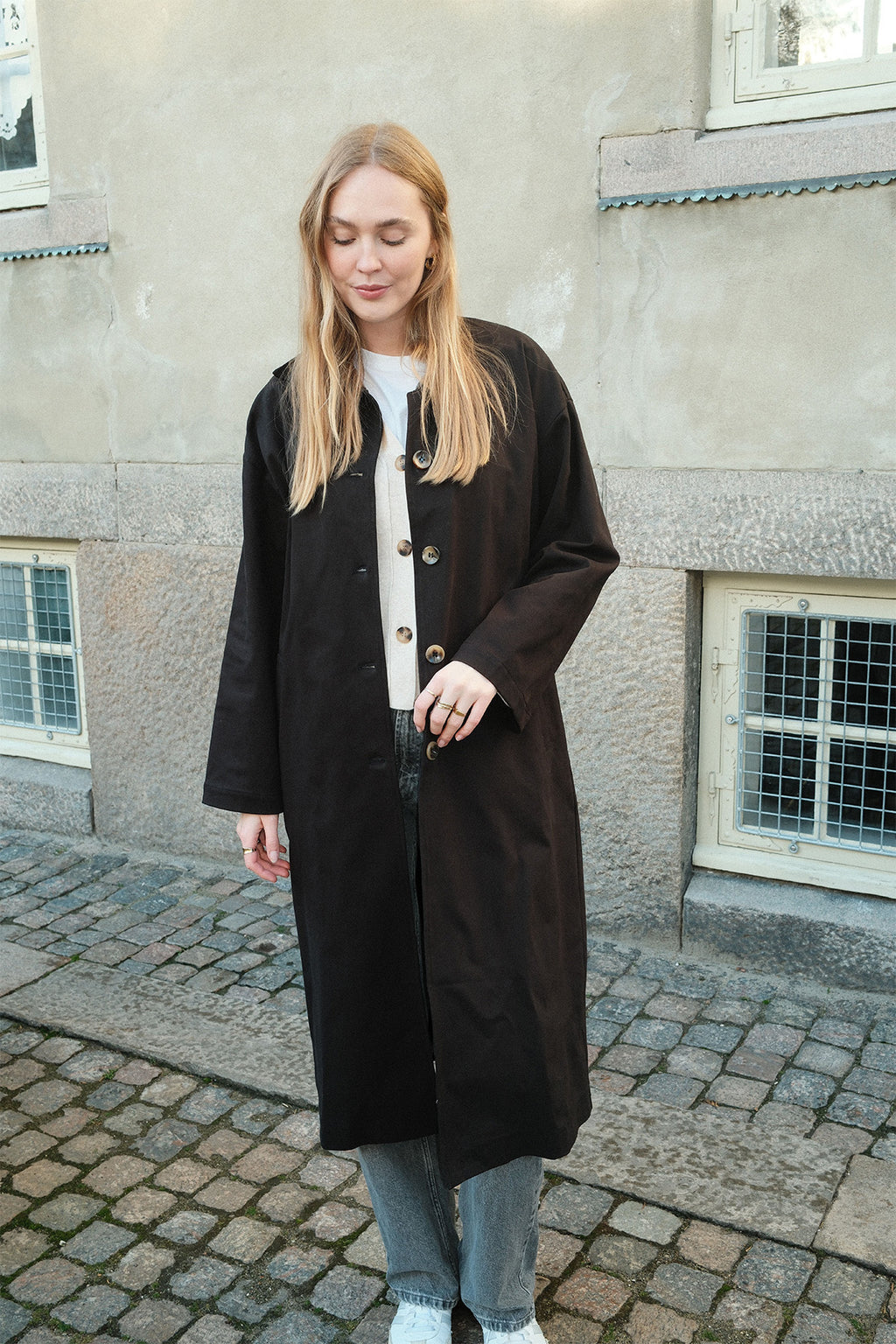 Carla Trenchcoat - Sort