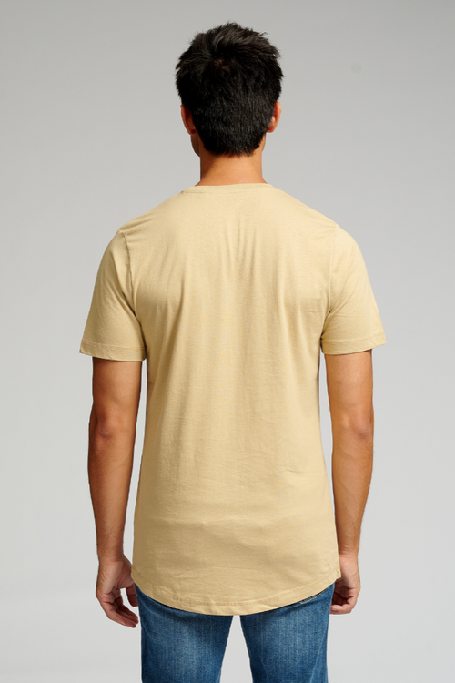 Long T-shirt - Sand