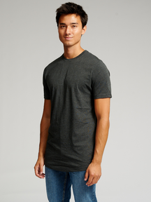 Long T-shirt - Mørkegrå