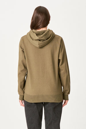 Oversized Hoodie - Oliven