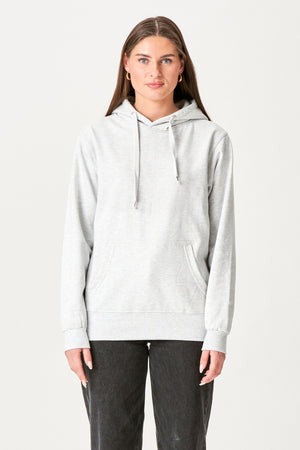 Oversized Hoodie - Askegrå