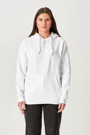 Oversized Hoodie - Hvid