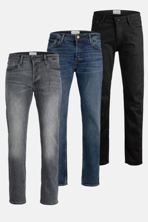 De Originale Performance Jeans (Regular) - Pakketilbud (3 stk.) (FB.O)