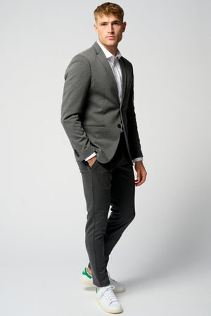 Det Originale Performance Jakkesæt - Mørkegrå (V.I.P) (Visma Logbuy)