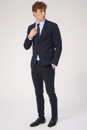 Det Originale Performance Jakkesæt - Navy (V.I.P) (Visma Logbuy)