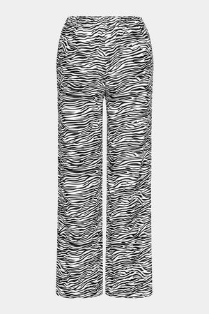 Zebra wide pants