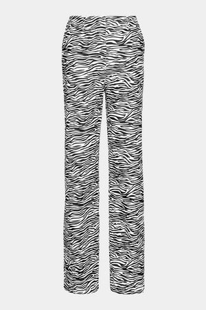 Zebra wide pants