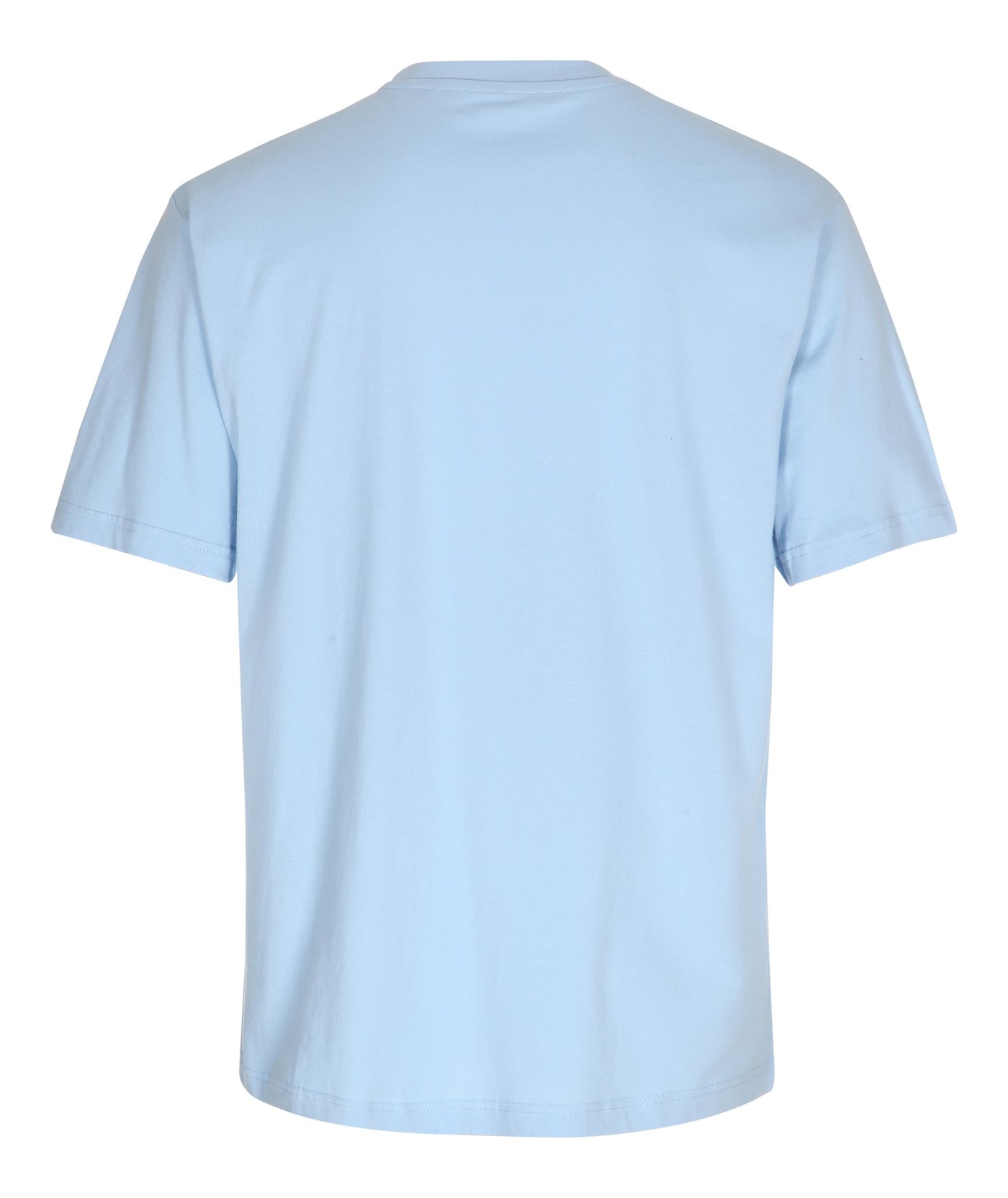 Oversized T-shirt - Sky Blå - TeeShoppen - Hvid 6