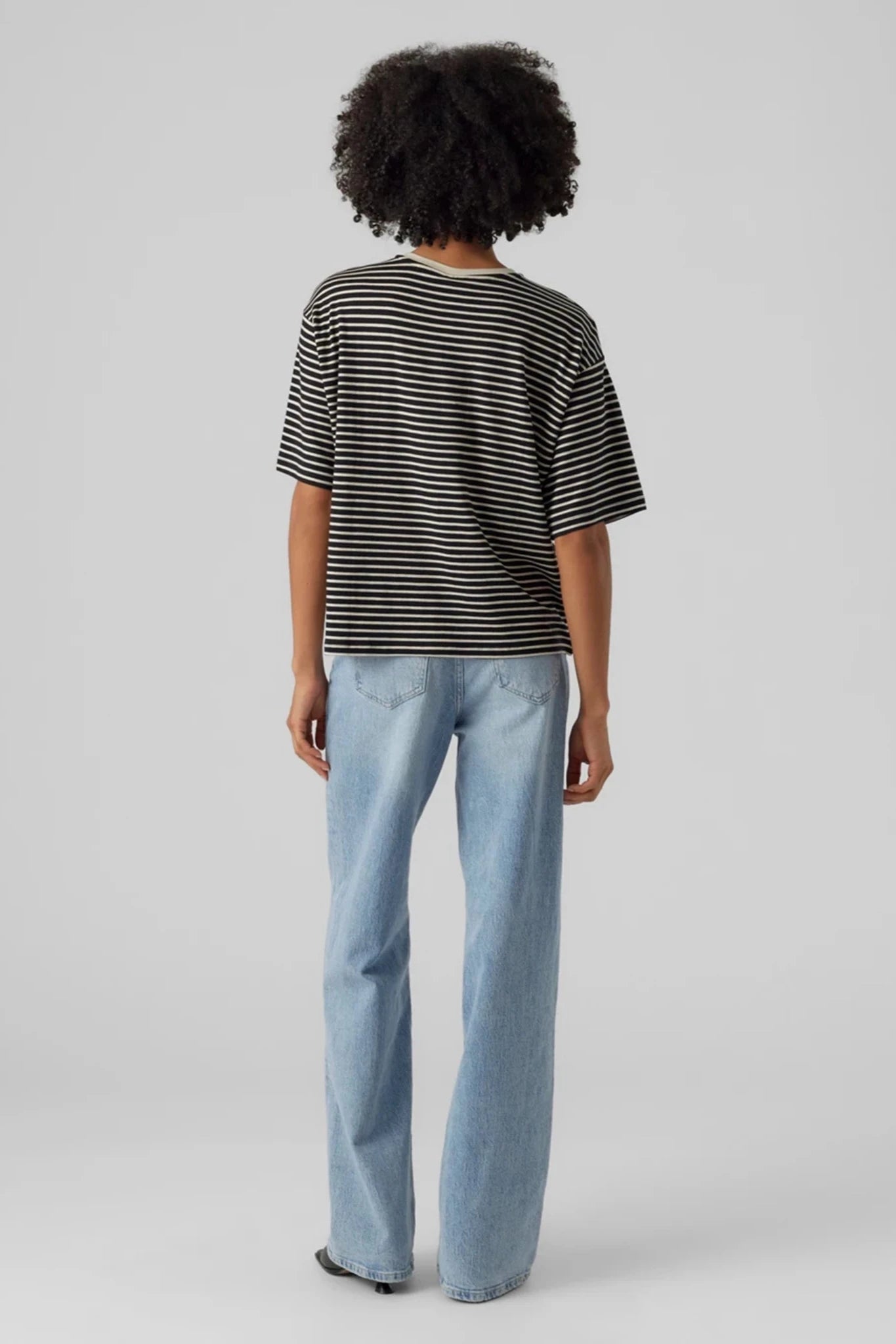 Fiona O-neck Top - Sort - Vero Moda - Sort 5
