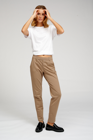 Haylie Pants - Mørk Beige