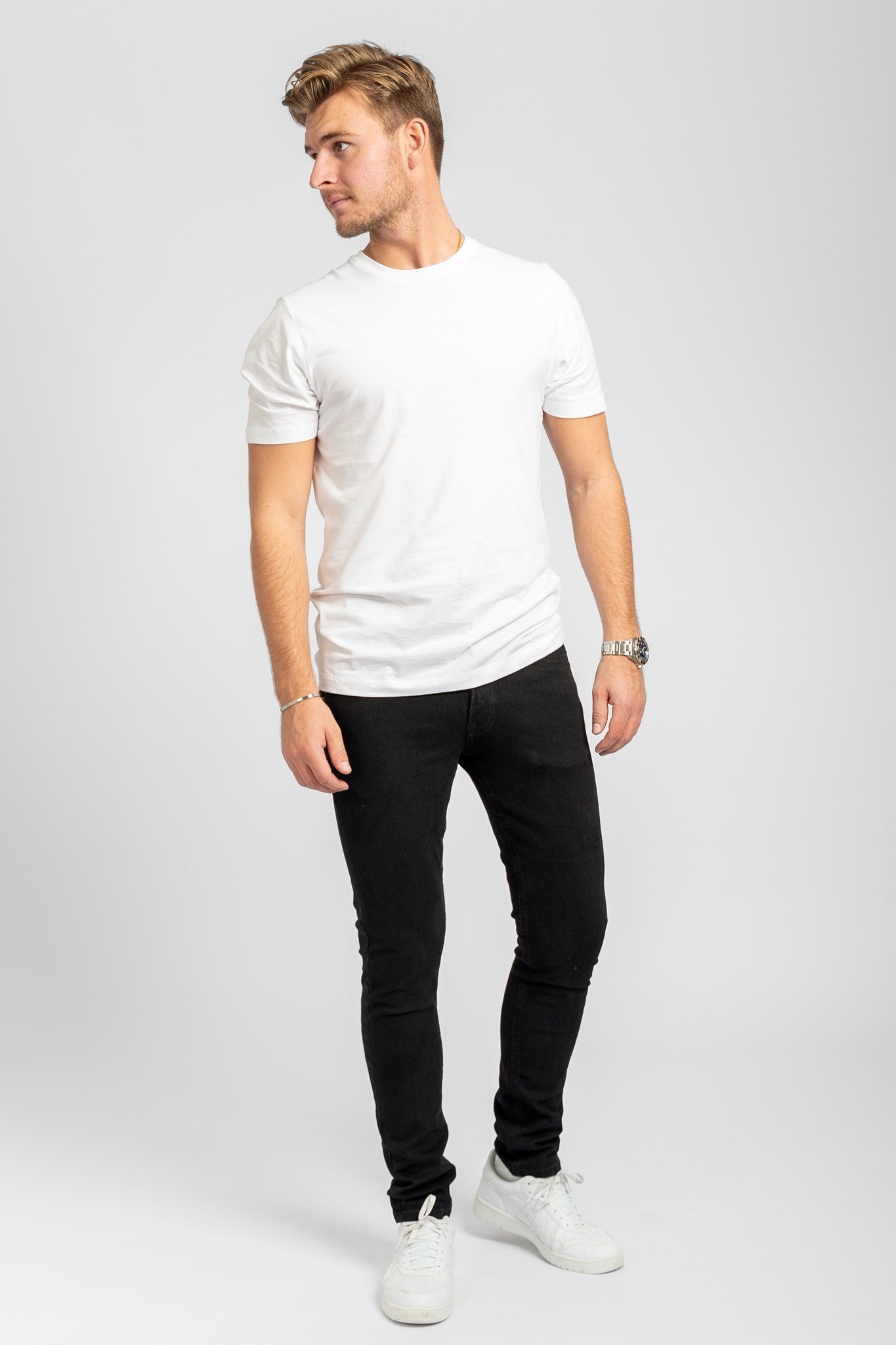 De Originale Performance Jeans (Slim) - Black Denim - TeeShoppen - Sort 6