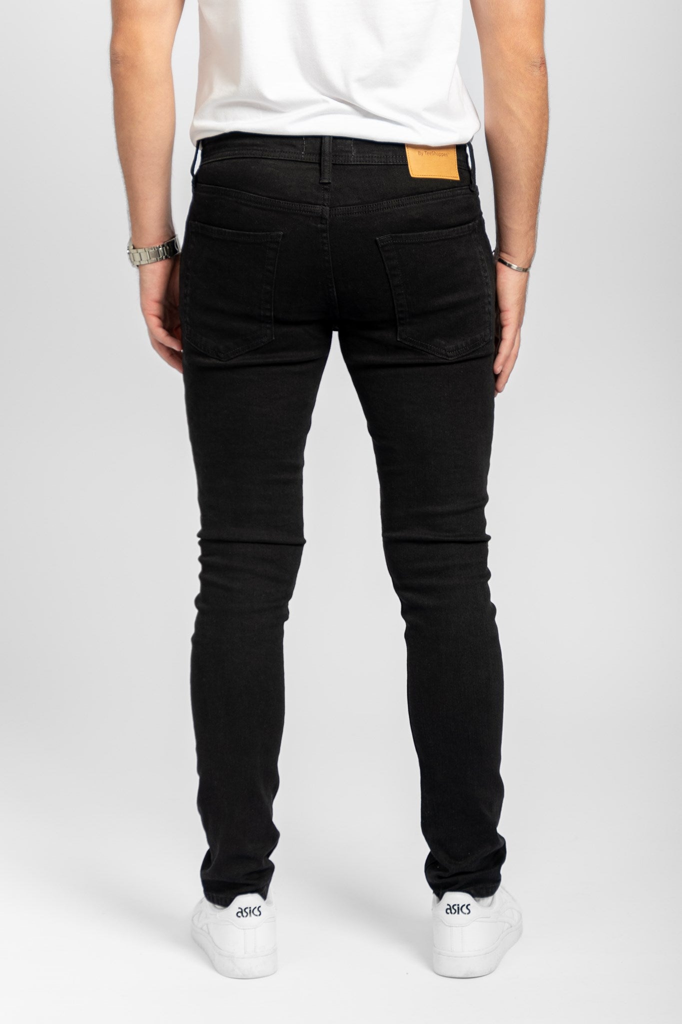 De Originale Performance Jeans (Slim) - Black Denim - TeeShoppen - Sort 5
