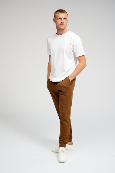 Basic Sweatpants - Brun - TeeShoppen - Brun 2