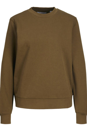 Basic Crewneck Sweat - Brun