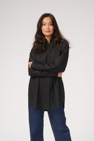 Oversized Shirt - Sort