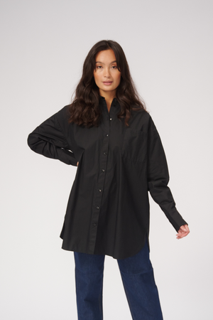 Oversized Shirt - Sort