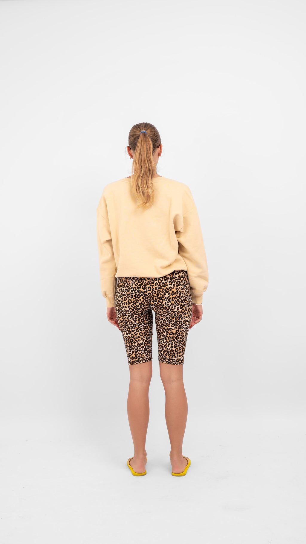 Alma Cykel Shorts - Leopard