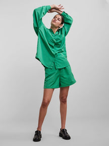 Chrilina Oversized Shirt - Simpel Grøn