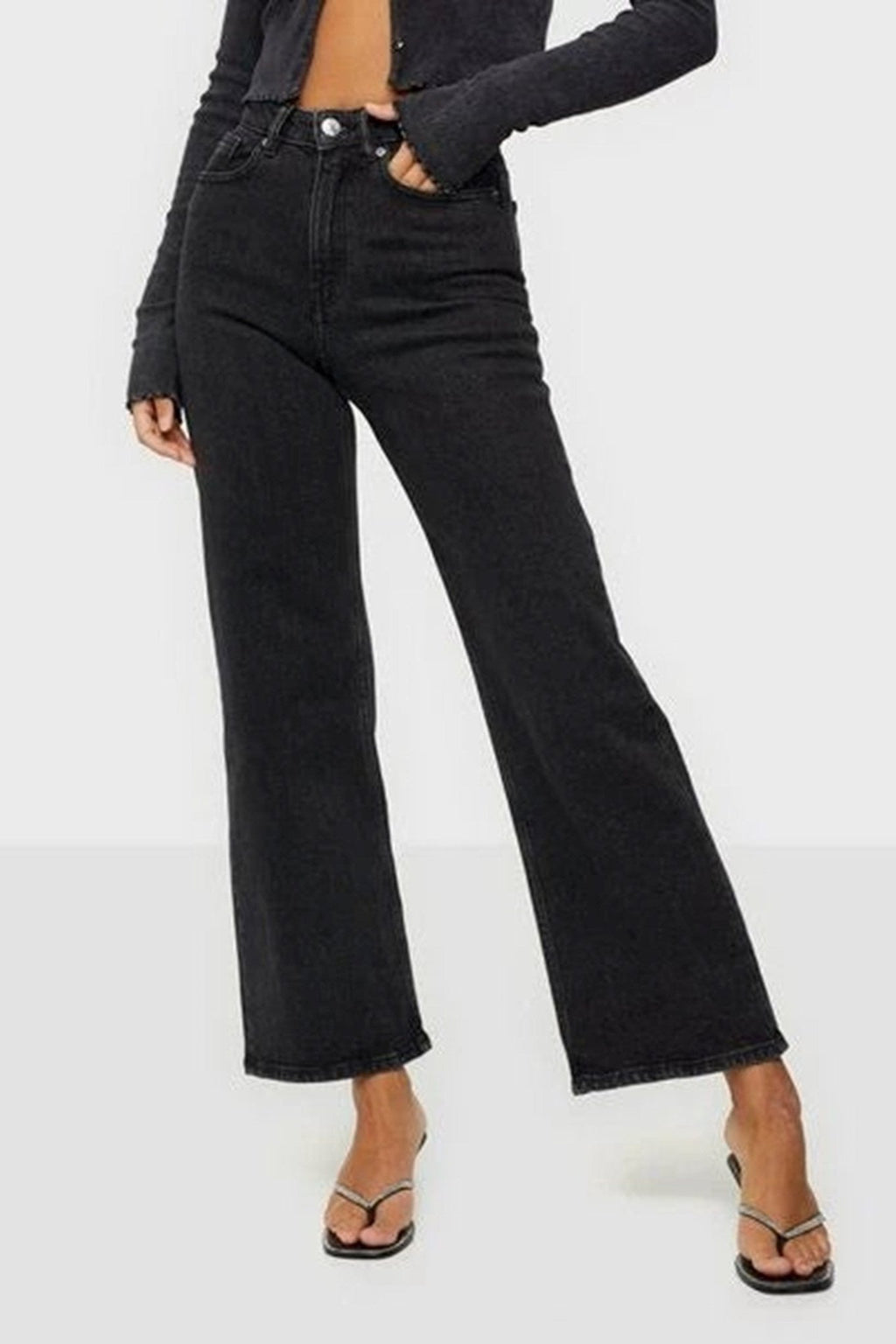 Juicy Jeans (wide leg) - Sort denim