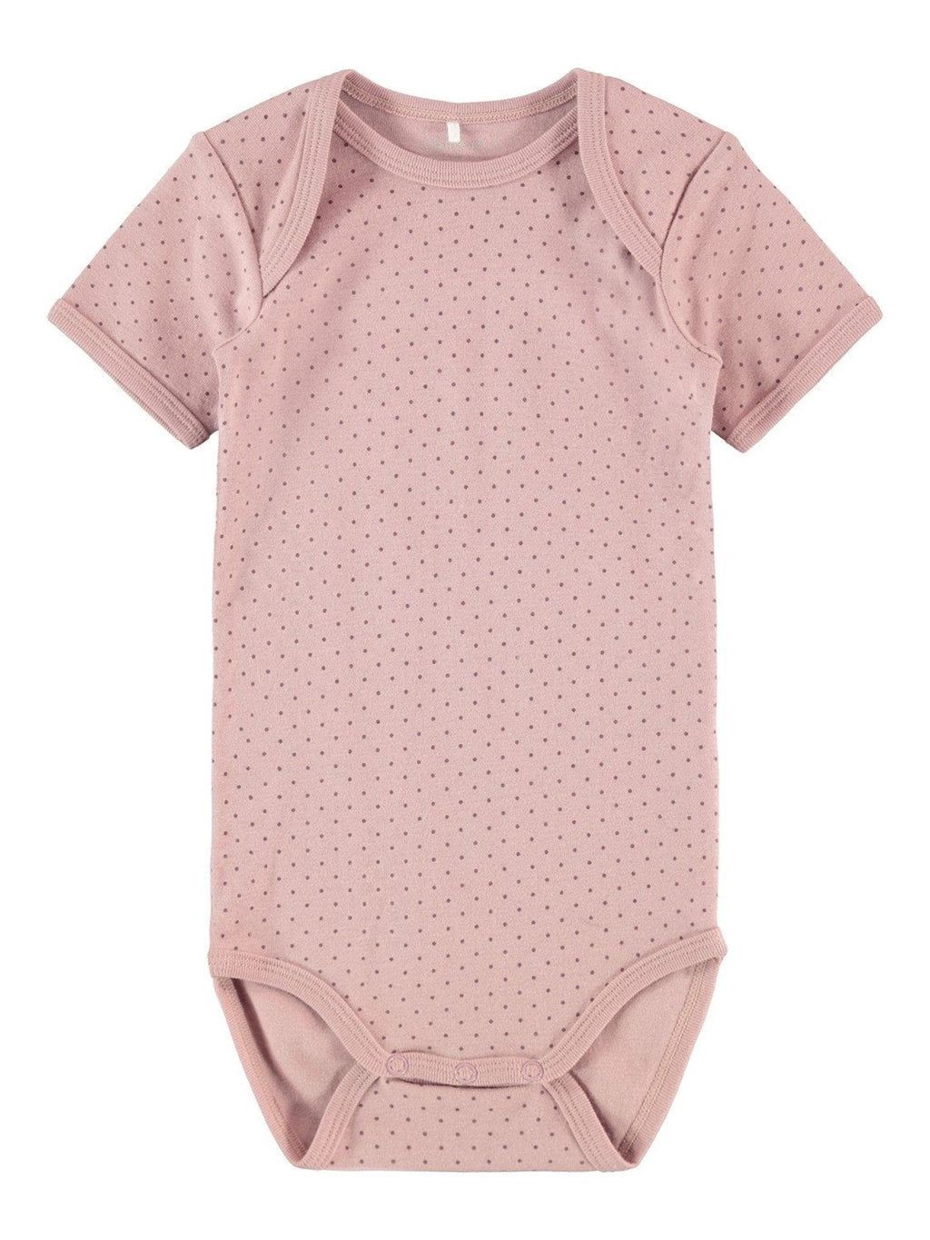 2-pak trykknap natdragt - Røde nuancer