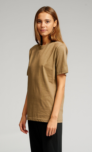 Oversized T-shirt - Khaki (dame)