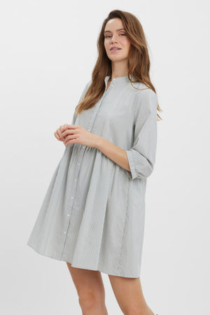 Sisi 3/4 Kjole - Grøn