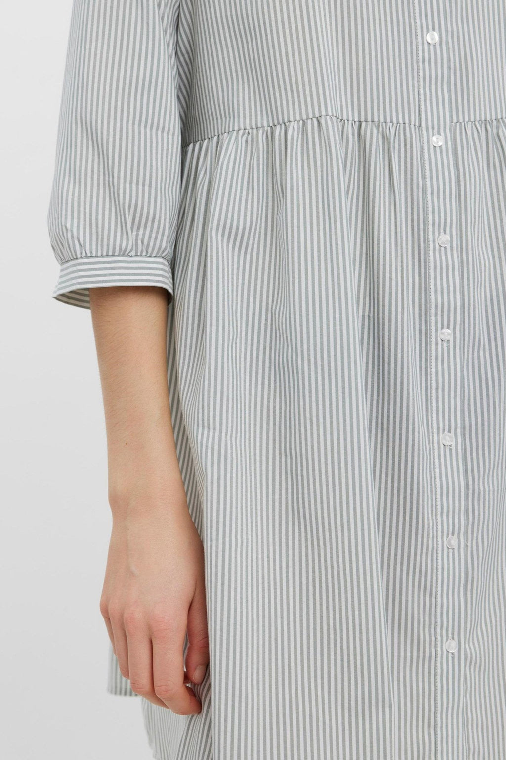 Sisi 3/4 Kjole - Grøn