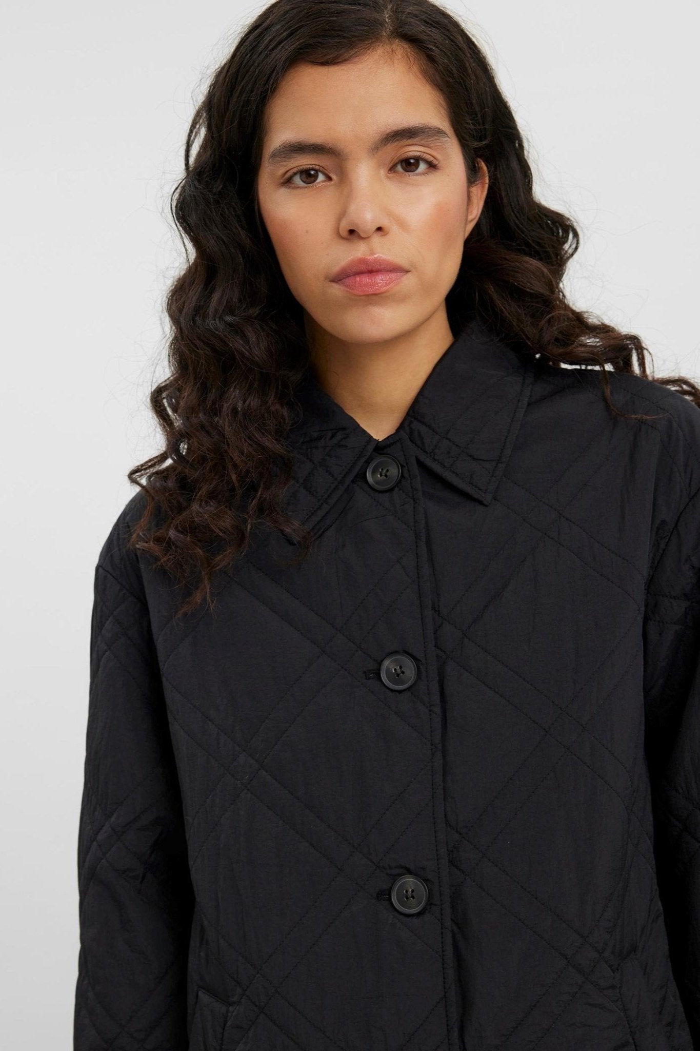 Ambere Merson Long Coat - Sort - Vero Moda - Sort 2