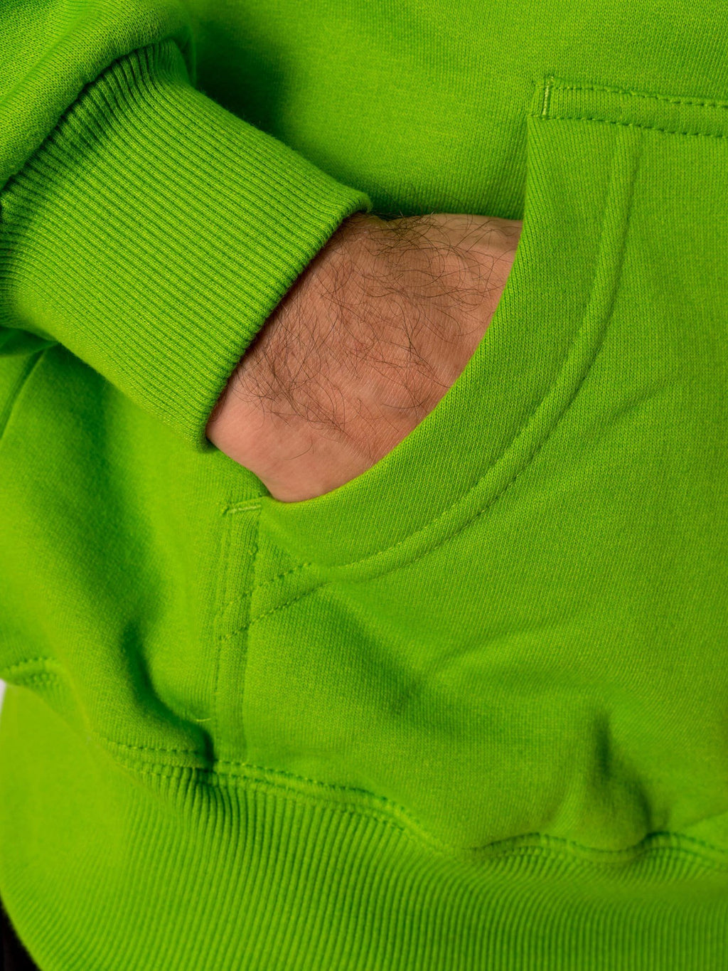 Basic Hoodie - Lime Grøn