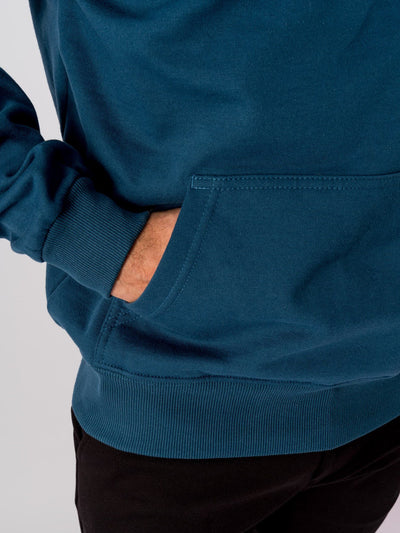 Basic Hoodie - Petroleumsblå - TeeShoppen 5