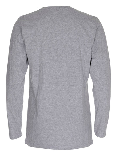 Basic Langærmet T-shirt - Grå - TeeShoppen - Grå 6
